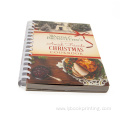 customized spiral bound cookbook recipe book printing